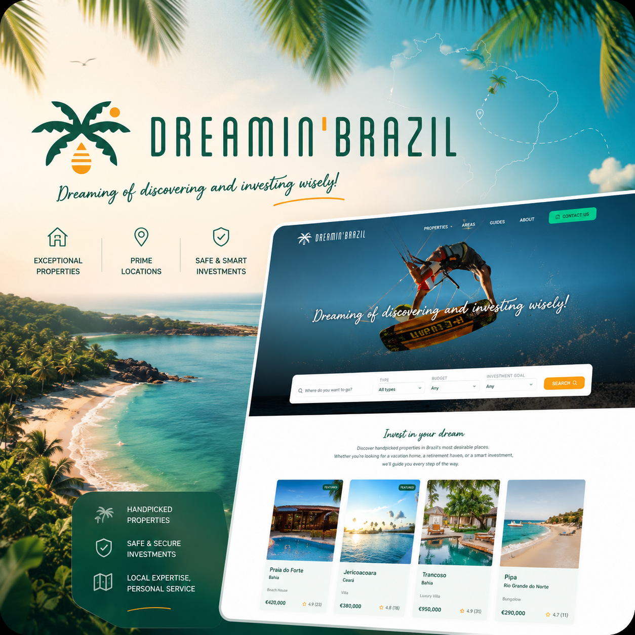 Dream in Brazil — projet Salty Design & Co.