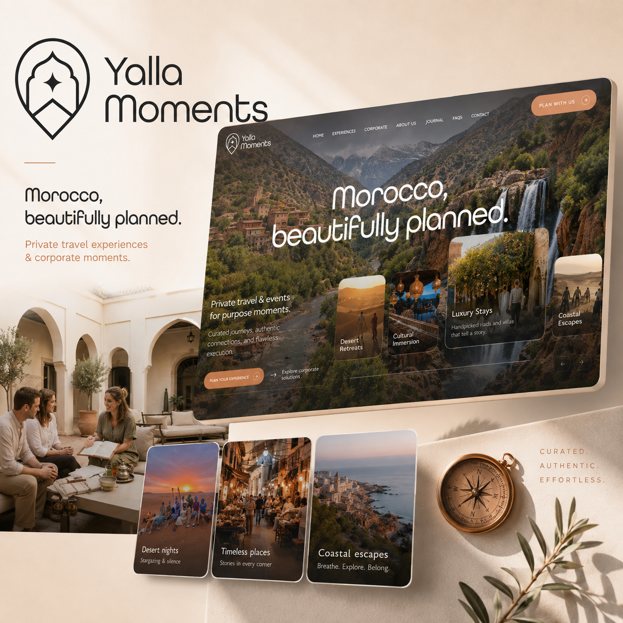 Yalla Moments — projet Salty Design & Co.